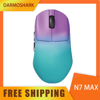 Darmoshark N7 MAX Wireless Gaming Mouse Ergonomic Design 50g Lightweight Pixart3950 Flagship Sensor 8000Hz Polling Rate Mouse