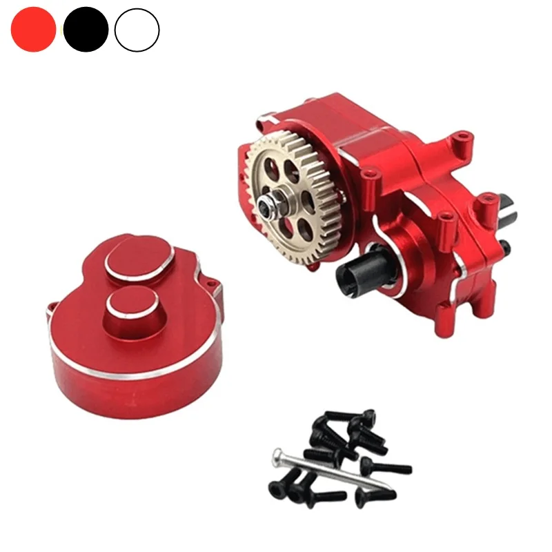 Wltoys 244016 Metal Transmission Gear Box Gearbox Housing and Gear Set 1/24 RC Car Upgrade Parts Accessories