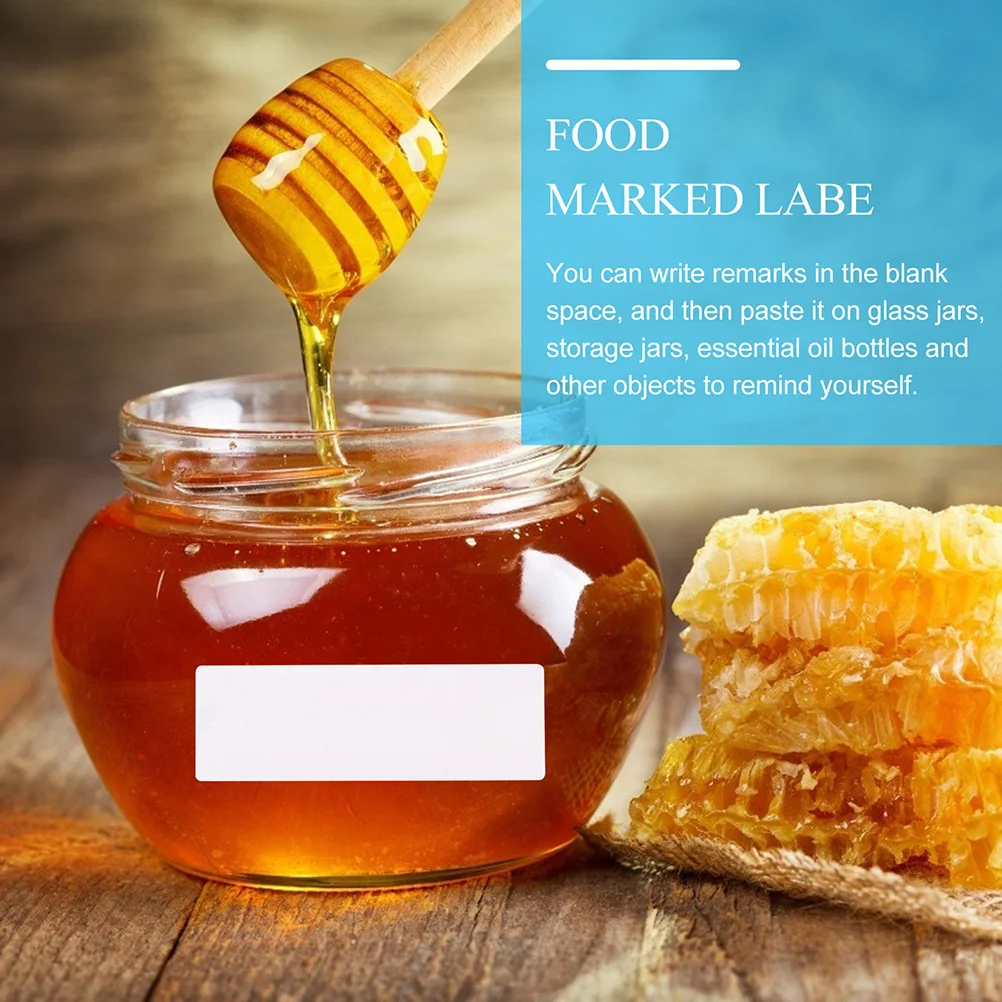 

2pcs 2 Rolls Blank Label Stickers Self-Adhesive Classification Tags For Home Office Organization Folder Labeling Supplies Sticky