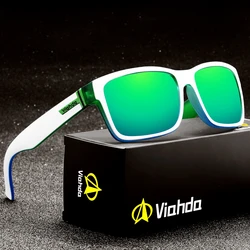 VIAHDA New Polarized Sunglasses Men's Driving Shades Fishing Travel Golf Sunglass Male Sun Glasses Women