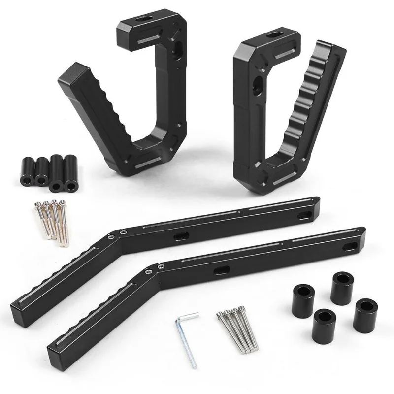 

Aluminium Front and Rear Grabber Grip Bars for 2007-2018 Jeep Wranglers JK