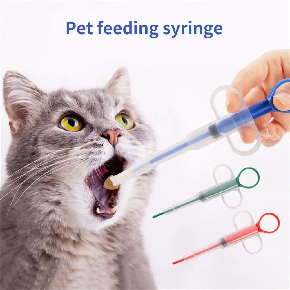 Pet Products Push-type Washable And Reusable Practical For Cats And Dogs Deworming Needle Syringe -feeding Sticks