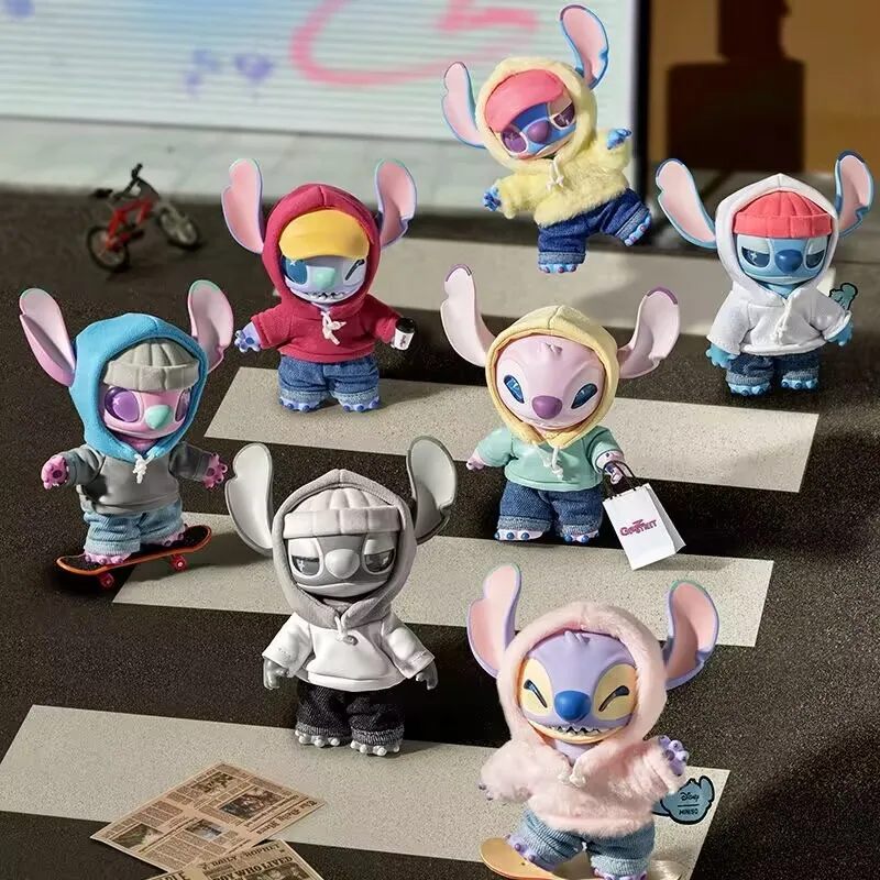

Disney Stitch Gen Z Street Series Blind Box Figure Cute Stitch Vinyl Doll Mystery Box Plush Surprise Bag Pendant Girl Gift Toys