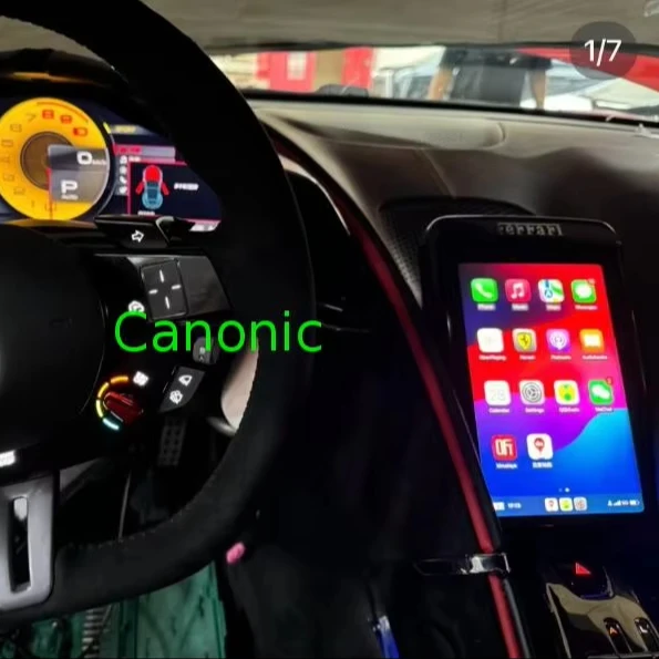 Mirror Link Interfaz de vídeo Android Music CarPlay para Ferrari Roma 2020