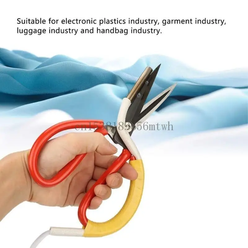 

Electric Tailor Scissors Electric Heating Dressmaking Scissor Professional Tailoring Scissor for Enhancing Efficiency B03D