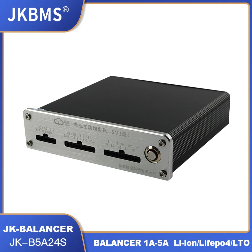 JK Smart Active Balancer 8S 13S 16S 17S 24S 5A Supercapacitor Li-ion Lifepo4 LTO Battery Bluetooth App Storage Balance Board