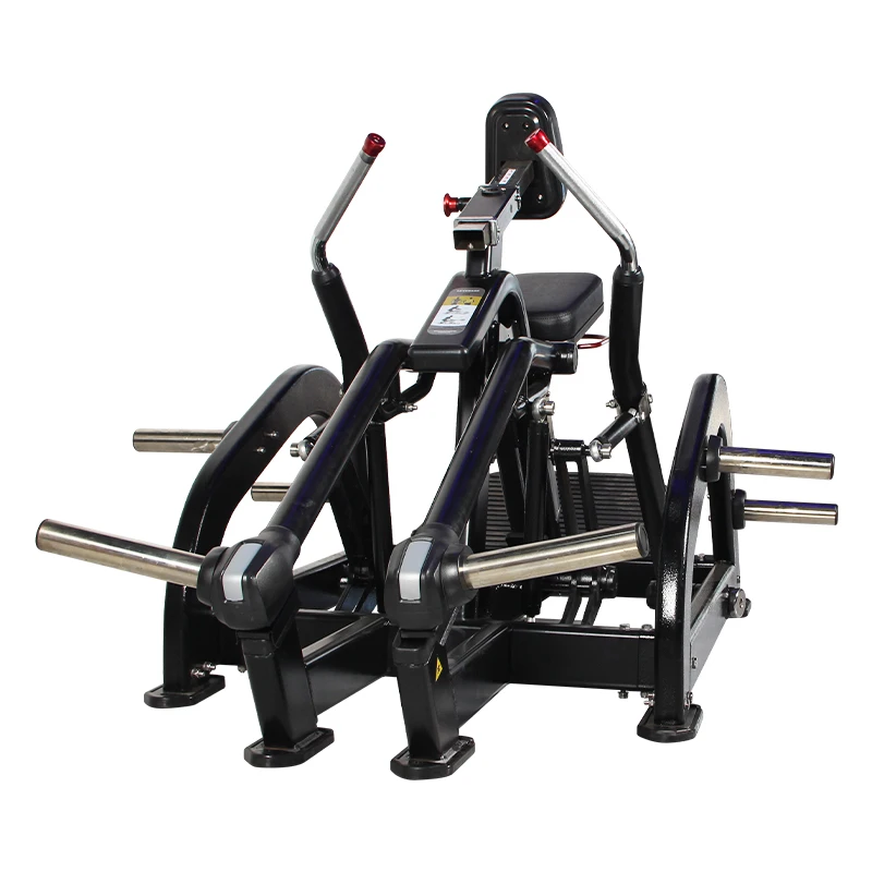2025 Newly Designed Commercial Stable Plate Loaded Seated Rowing Machine Rowing at a Low Position Machine