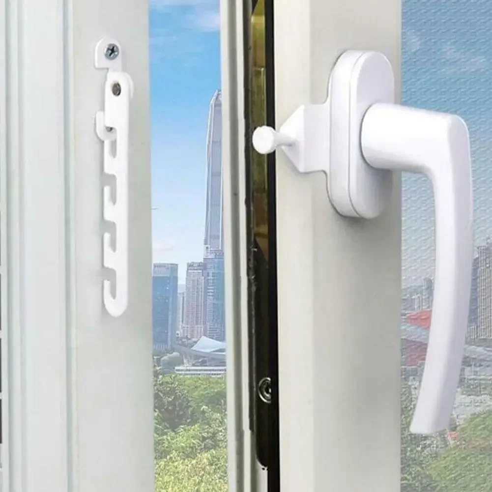1pc Adjustable Window Stopper Lock Limiter Latch Wind Brace Stay Position Stopper Casement Window Sash Blocking Lock