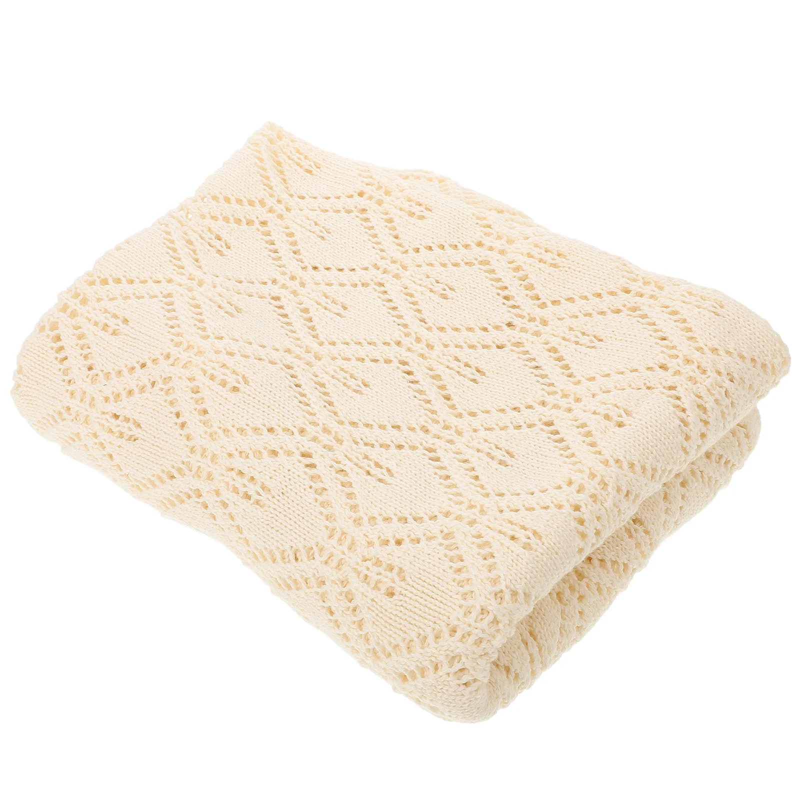 الوليد الطفل بطانية محبوك غزل الصوف تنفس قماط البطانيات للطفل رضيع لينة مريحة هدية لاستحمام الطفل #3