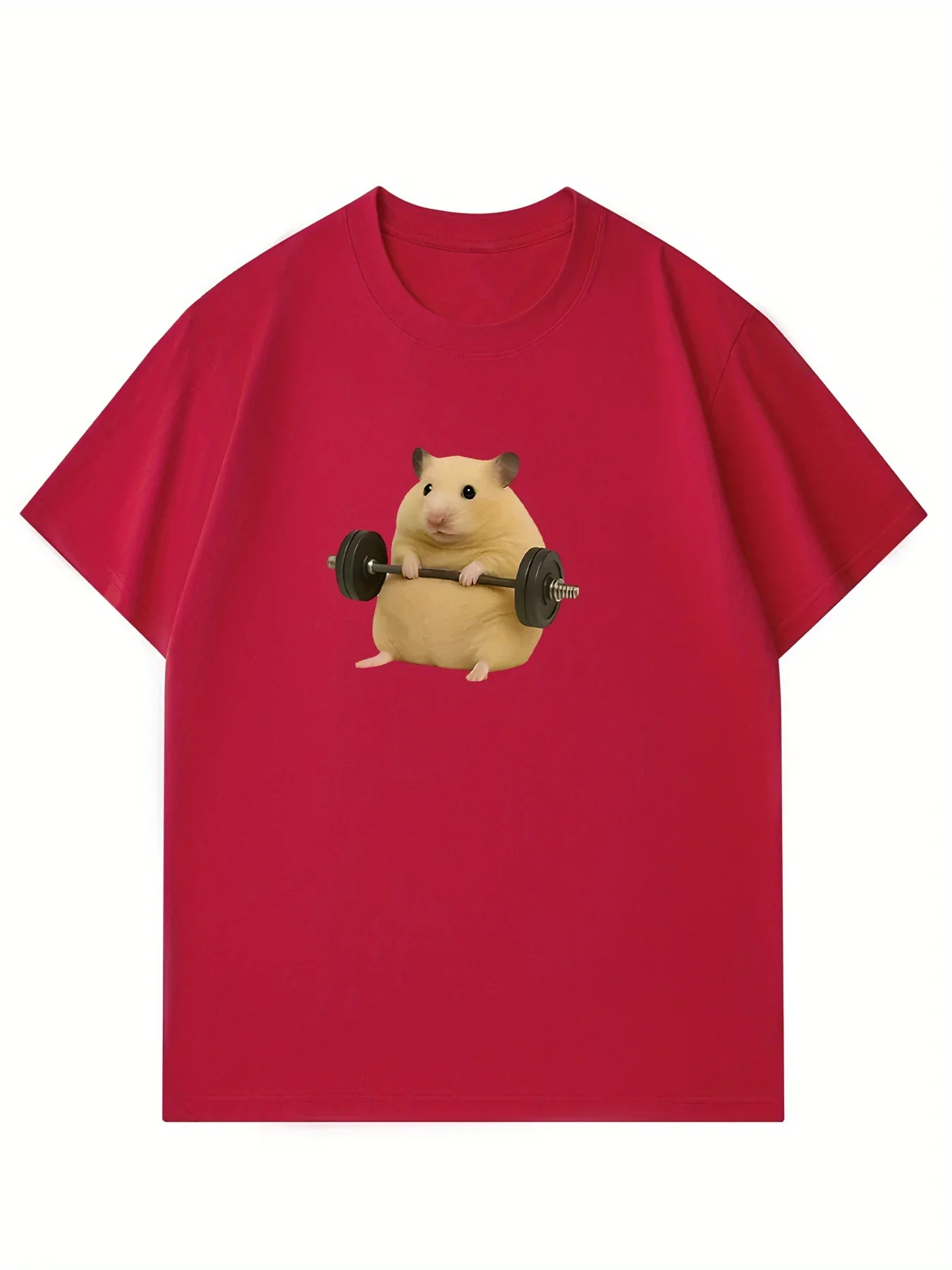 Camiseta غير رسمية من المانجا كورتا Harajuku con Grafico de pesas de?alteramiento de haster verde claro para mujer ropa estetica #3