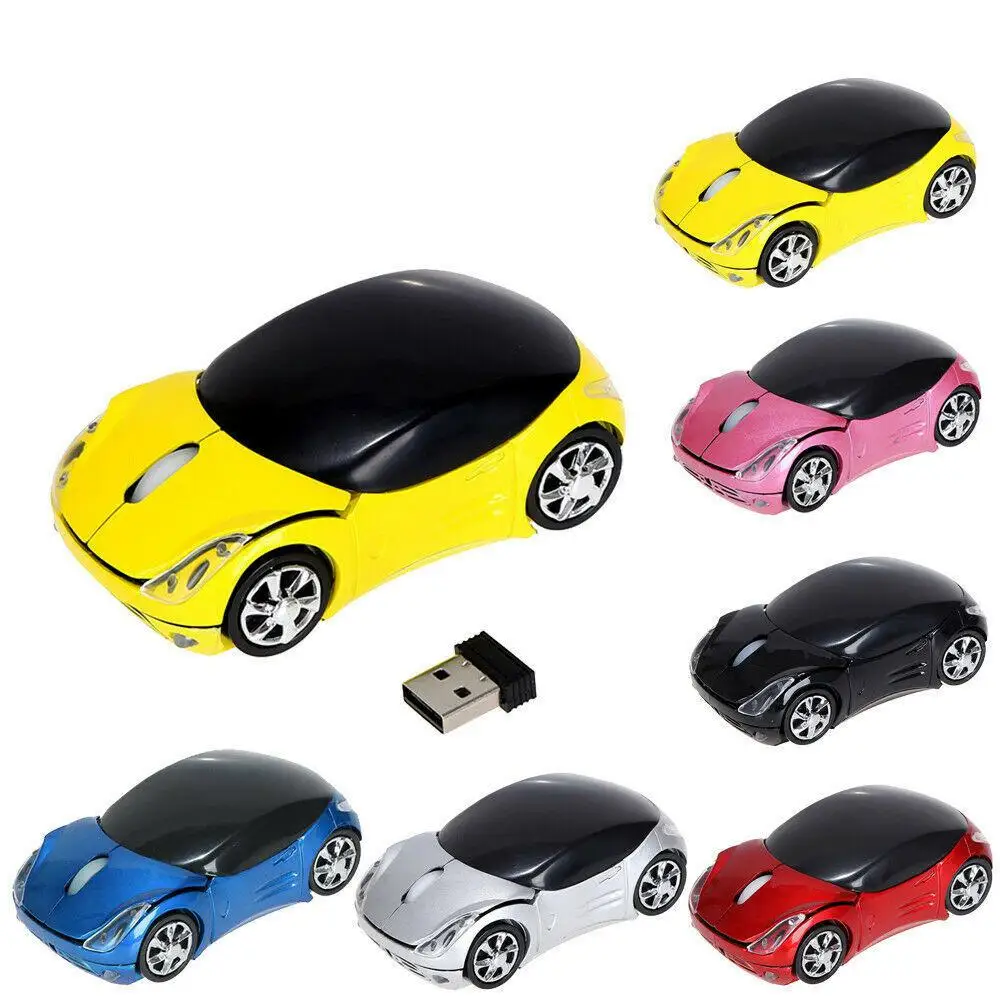 Rato de carro esportivo sem fio ergonômico 1200dpi carro usb mouse óptico mause para computador pc portátil jogos mouse dropshipping