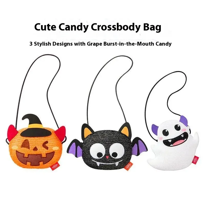 

Hot Sale Anime Merchandise Trick Or Treat If You Don'T Give Candy Halloween Pumpkin Lanterns Candy Bags Suitable For Halloween