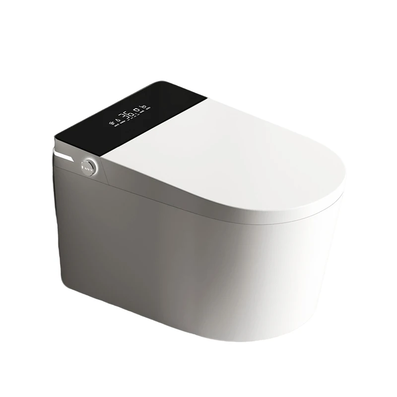 8822B Dayao Automatic Smart One-Piece Toilet Wall-hung Elongated S-trap Foot Sensor Flush Night Light Heated Seat Included