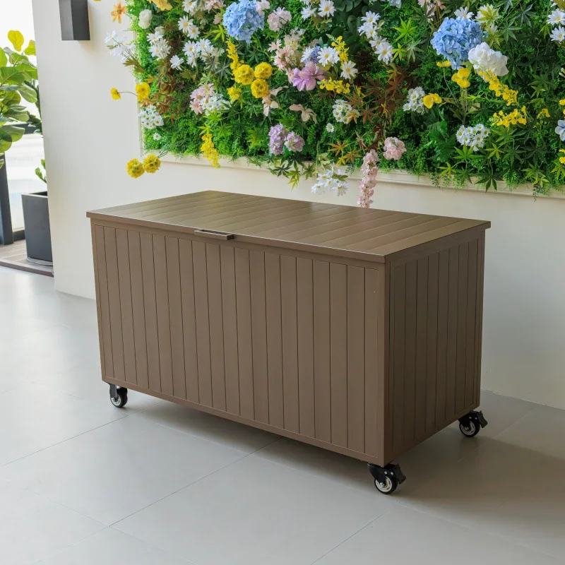 DSA Outdoor Storage  Courtyard Garden Villa Hotel Balcony Rooftop Simple and Atmospheric Convenient Mobile Storage Storage Box