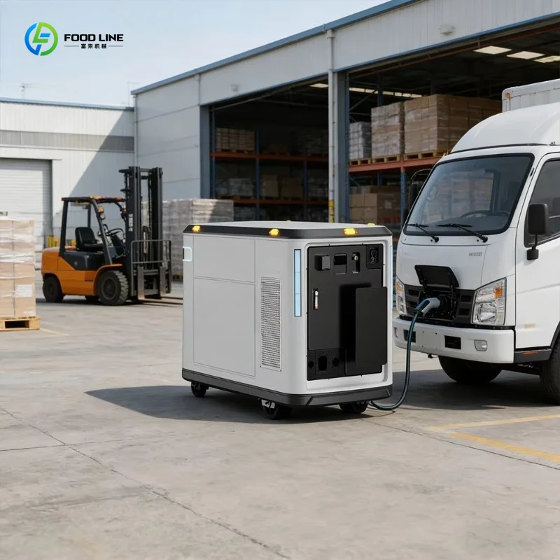 Customized Grade 3 Commercial Mobile Energy Storage Charger Fast Charging Battery Device For Electric Vehicle Roadside Rescue