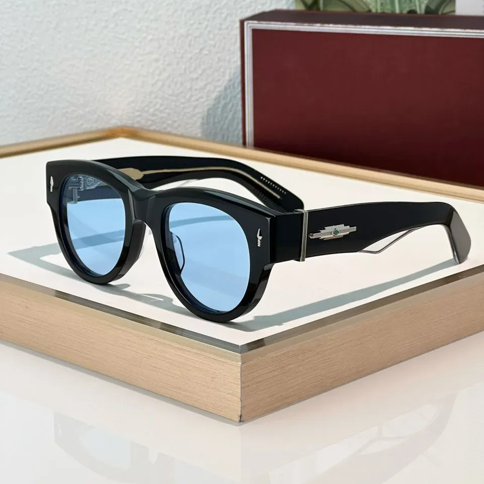 Fashion Sunglasses For Women and Men AROLLINGSUN Style Anti-Ultraviolet Retro Plate Full Frame Special design Glasses Random Box