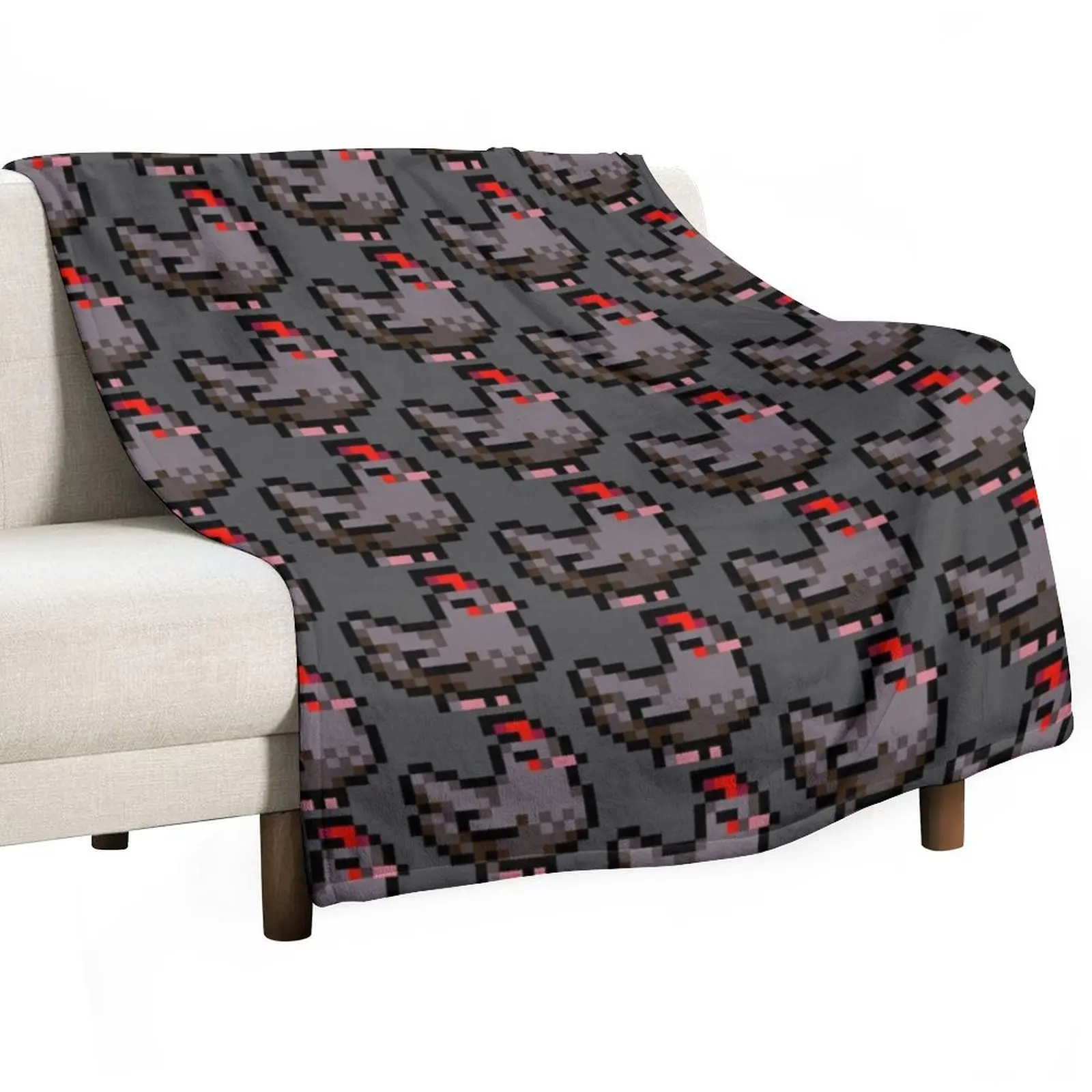 Void Chicken Stardew Valley Throw Blanket Bed Fashionable Decorative Beds Single decorative Flannel Blankets