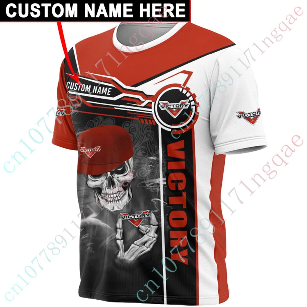 

Victory Oversized T-shirt Unisex Clothing Casual T-shirts Harajuku Short Sleeve Top Anime T Shirt For Men Women Custom Logo