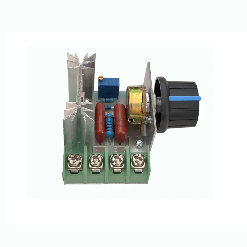 AC220V 2000W SCR Electronic Voltage Regulator Module Dimming Dimmer Motor Speed Controller Thermostat