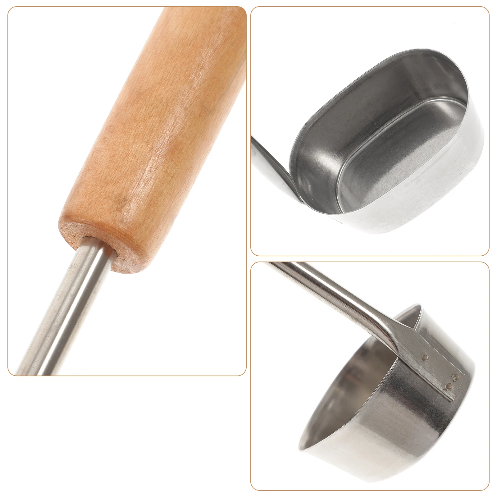 

1Pcs Fried Snack Mold Practical Cooking Mold Kitchen Appliance for Deep Fried Dumplings Shrimp Cake Kitchen Gadget