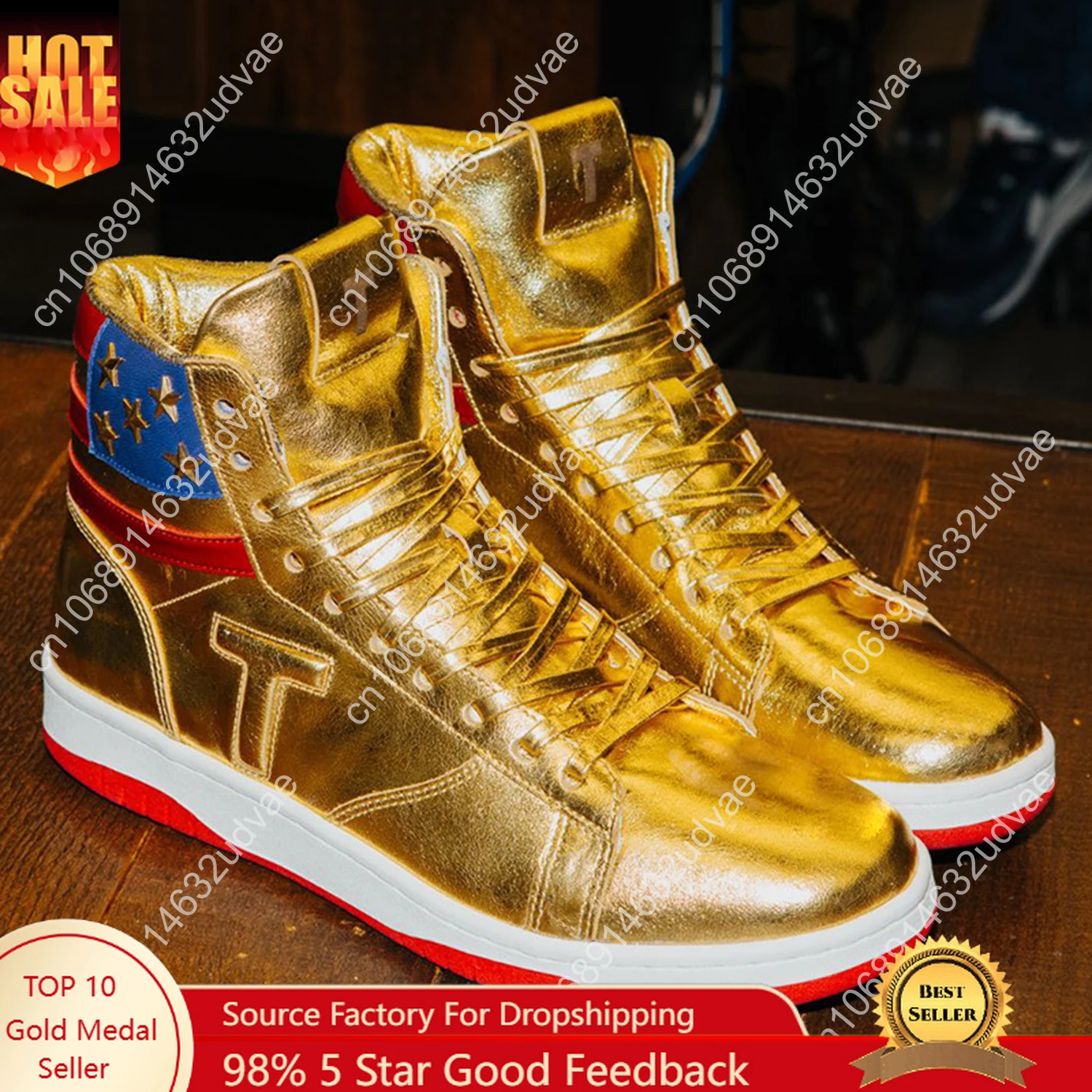 

MAGA Shoes Gold T Won 45 47 Never Surrender Bitcoin Sneaker Basketball Mens Womens Casual Boots Road Running Shoe Big Size 35-48