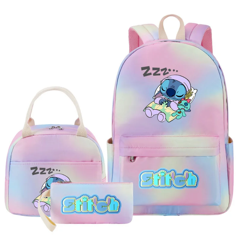 Disney New Cartoon Student Schoolbag Casual and Lightweight Waterproof and Stain Resistant Large Capacity Cartoon Backpack