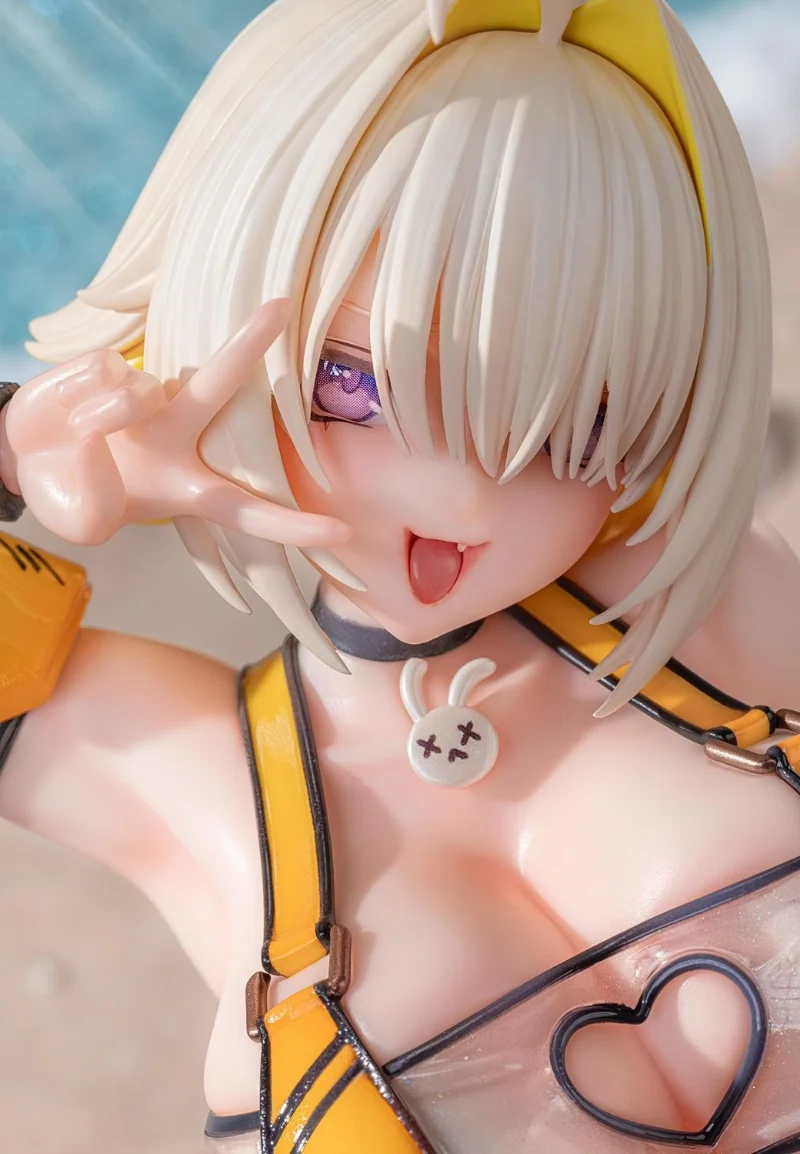 Spot Summer Swimsuit Character Figure Colorful Bubble Letter Decor Kneeling Posture Display Box Included Home Ornament Present