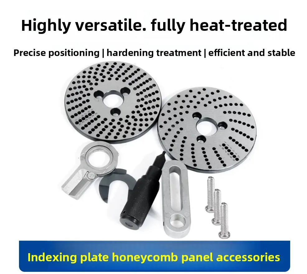 Universal HV indexing plate indexing head honeycomb nest plate accessories hole accurate positioning  DP-01-02 scale