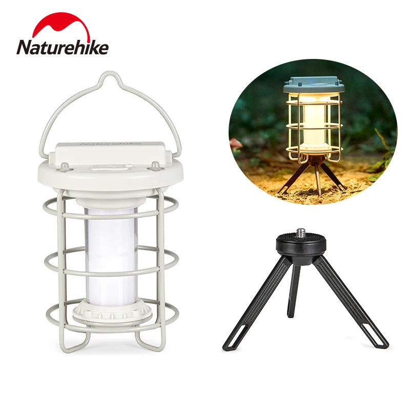 Naturehike Camping Light IPX5 Waterproof Portable Camping Lamp Outdoor Multifunctional Atmosphere Lamp Emergency Lights