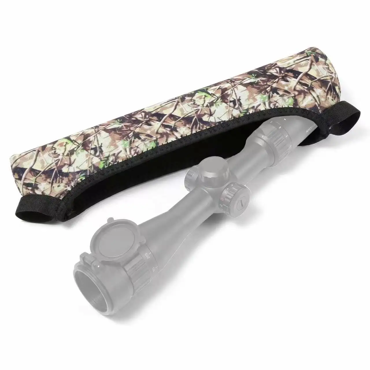 Neoprene Camo Scope Cover Waterproof Dustproof Protective Sleeve Anti-wear Outdoor Hunting Shooting Sniper Scope Protector