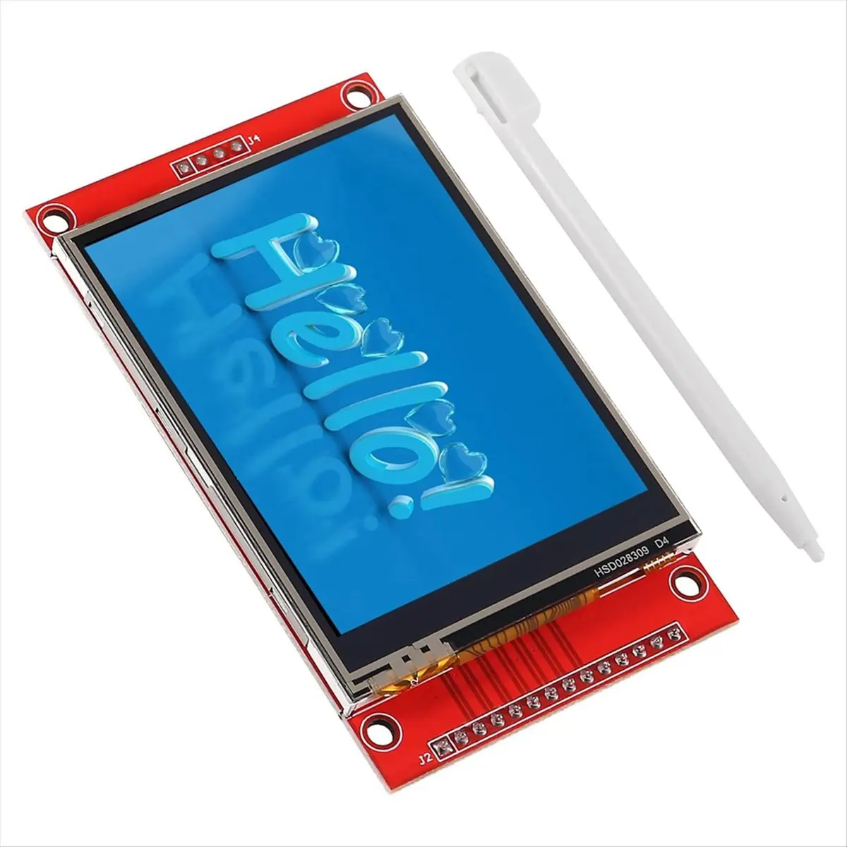 MALL 2.8Inch ILI9341 SPI TFT LCD Display Touch Panel 320X240 TFT LCD Touch Screen 5V/3.3V STM32 Display Module with Touch Pen