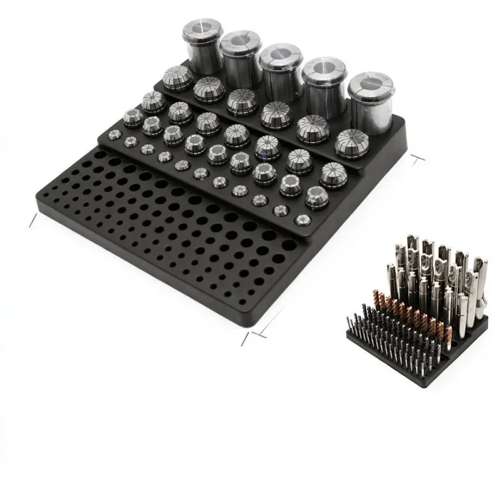 CNC Milling Cutter Storage Stand For For Daruisike Drill Bit Collet Organizer Rack Tooling Cabinet Box Industrial Components