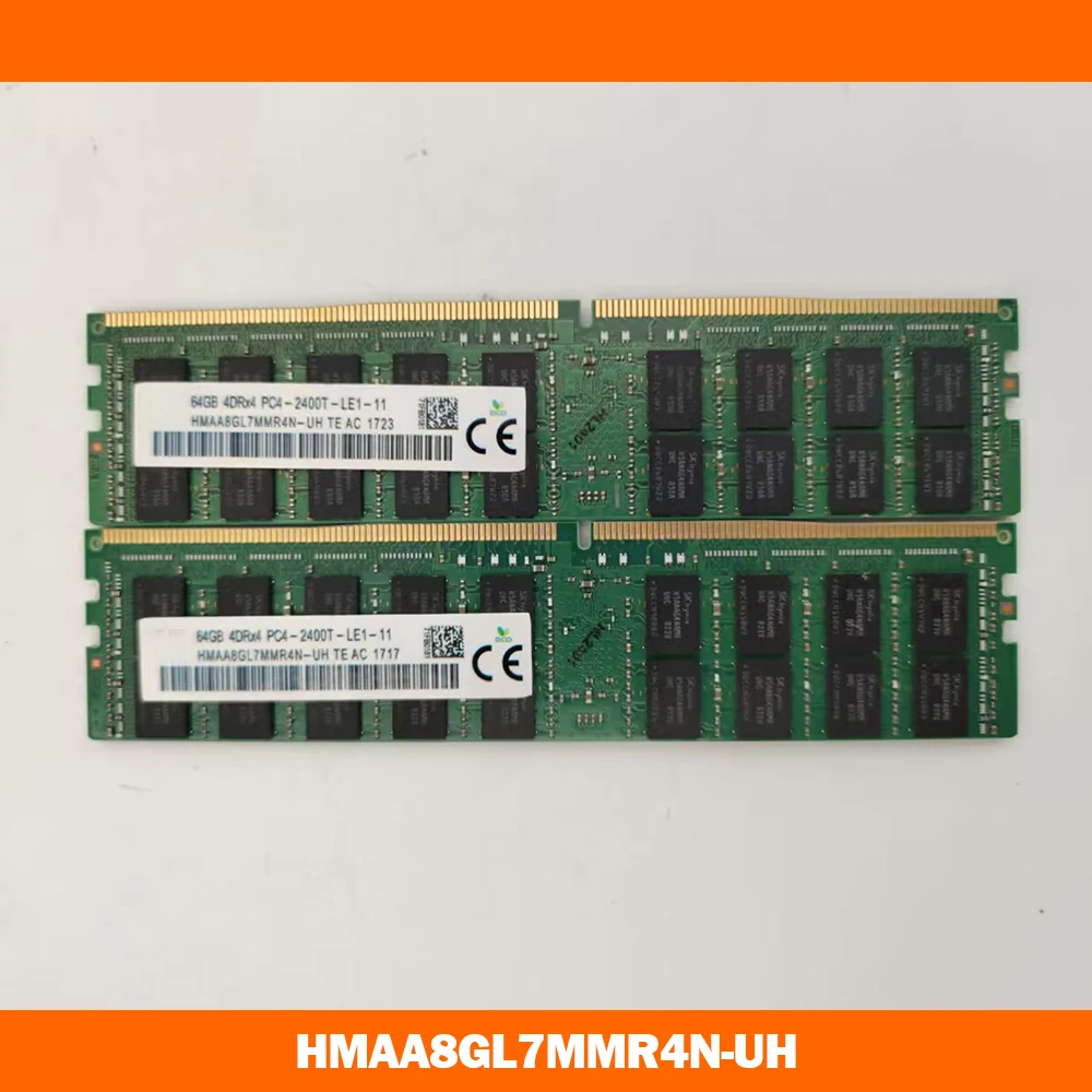 

RAM 64G 64GB 4DRX4 PC4-2400T-L DDR4 2400 REG LRDIMM Server Memory HMAA8GL7MMR4N-UH