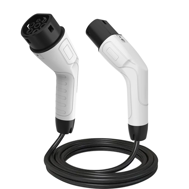 Type2 to Type2 Plug EV Charging Cable 32A Female To Male 5M Cable 22KW 11KW IEC62196-2 Type 2 3Phase for EVES Charging Stations