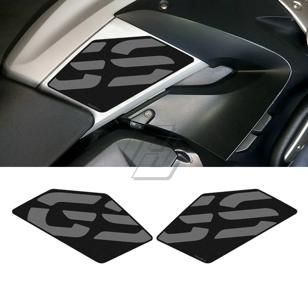 

Motorcycle Side Tank Pad Protection Knee Grip Traction For BMW Motorrad R1200GS 2004-2012/R1200GS ADV 2006-2013