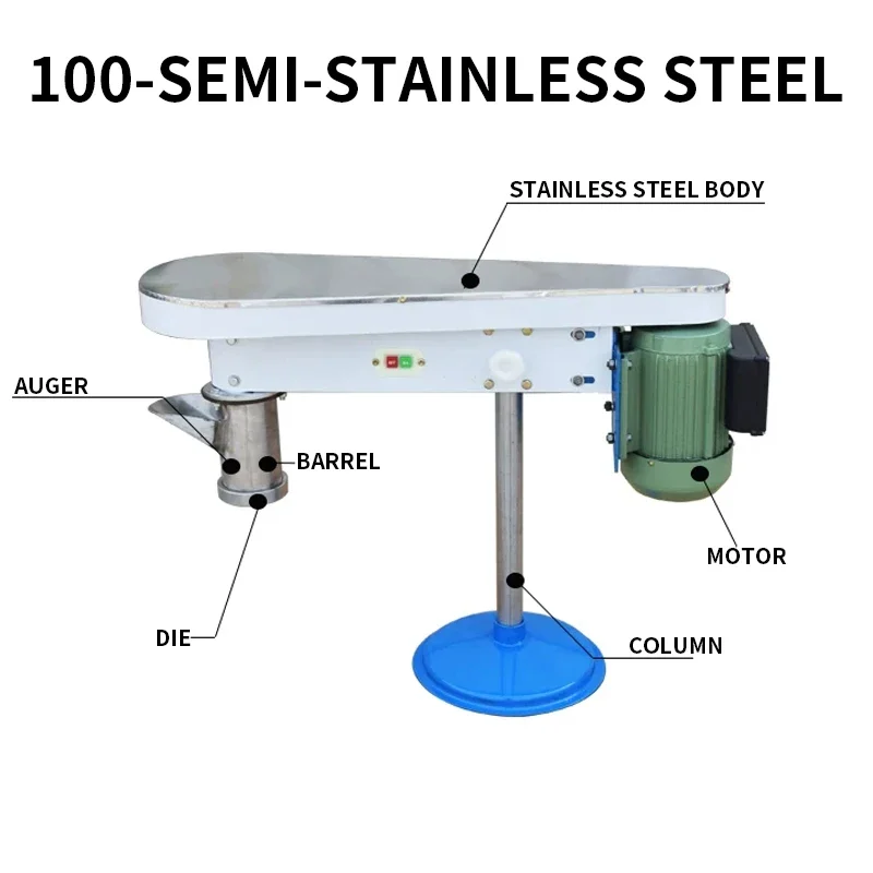New Electric Glutinous Rice Noodle Maker, High-Capacity Electric Rice Noodle Cutter, Potato Starch Pasta Maker(Customized)