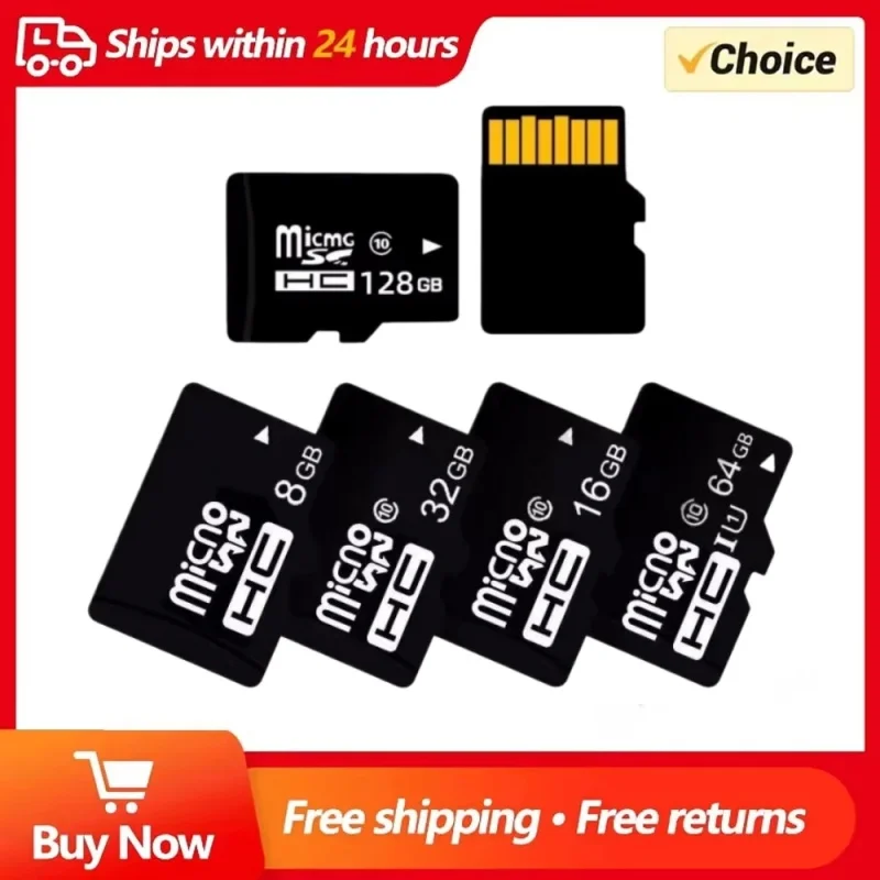 

Карта памяти высокой скорости 10 категорий, 4 ГБ, 8 ГБ, 16 ГБ, 32 ГБ, 64 ГБ, 128 ГБ, SD-карта, Mini TF-карта для мониторинга тахографа дрона