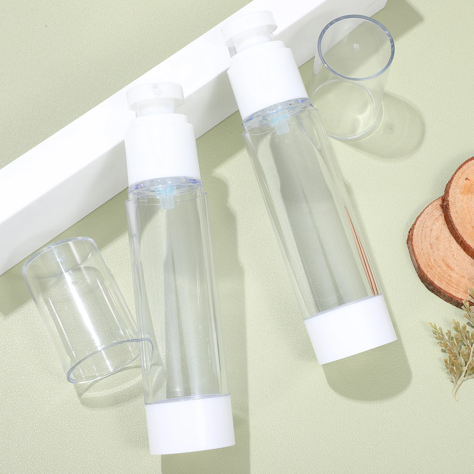 6 pçs garrafas de viagem recarregável à prova de vazamento dispensador conjunto spray loção garrafas para produtos de higiene pessoal maquiagem cuidados com a pele viagem