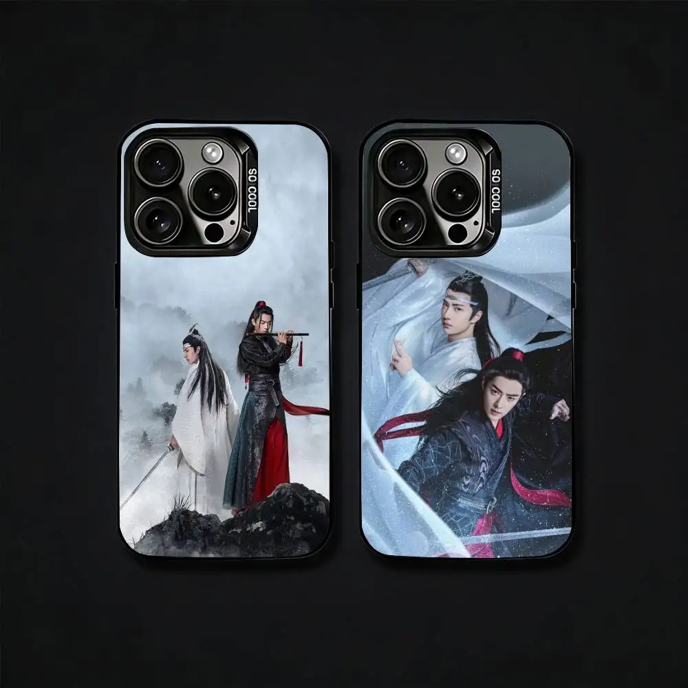 

The Untamed XiaoZhan Wang Yibo Phone Case For iPhone17, 16,15,14,13,12 Pro Max Black Candy Matte Shockproof Cover