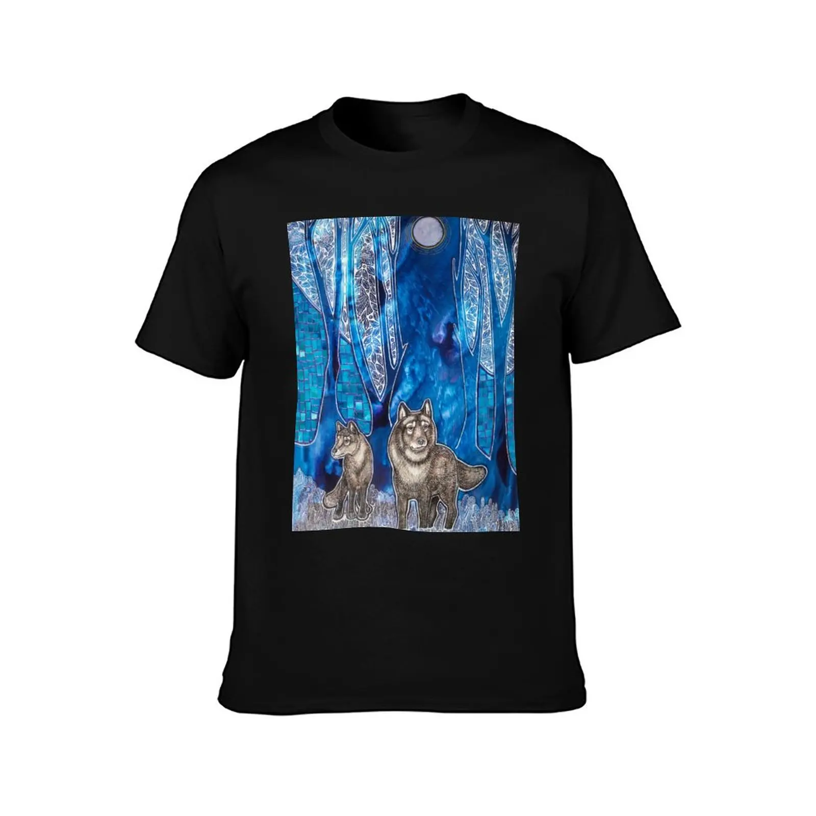 The Unquiet Forest T-Shirt Casual Everyday Short Sleeve T-Shirt