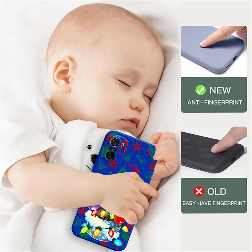 Rocket Raccoon Groot Christmas Case For Xiaomi Poco X7 F7 M7 X4 X5 F6 M6 Pro 5G Mi11 10T 11T 12T 13T 14T 15T Pro 15 Phone Cover #5