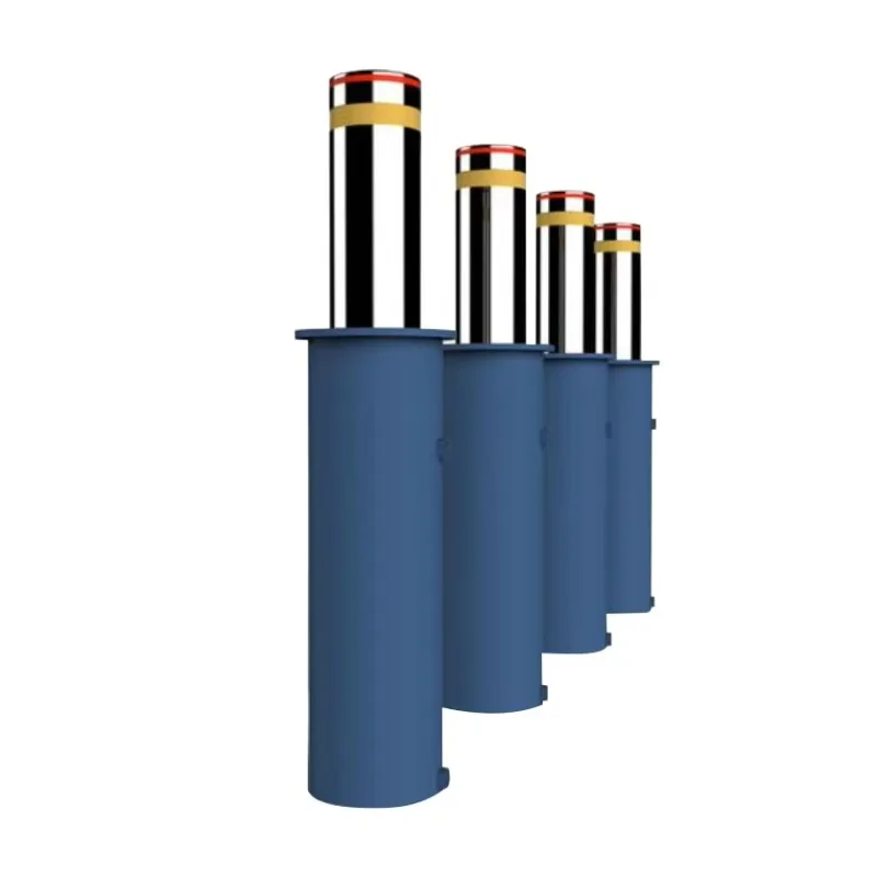 شمعات مواقف السيارات على الطرق الخارجية، تركيب شمعات هيدروليكية أوتوماتيكية تلسكوبية للتحكم عن بعد