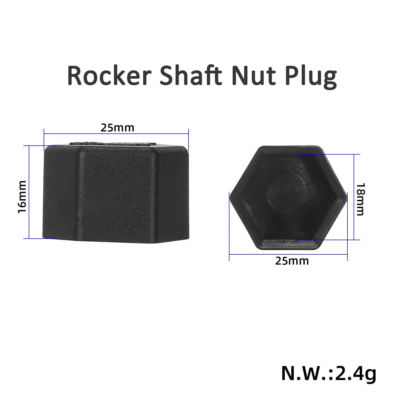 Motorwelle/Wippe, Wellenmutter, Steckerkappe für Kukirin G2 Master/G3 Pro Elektroroller, dekorativ, wasserdicht, rostfrei, rostfrei – Detail 3