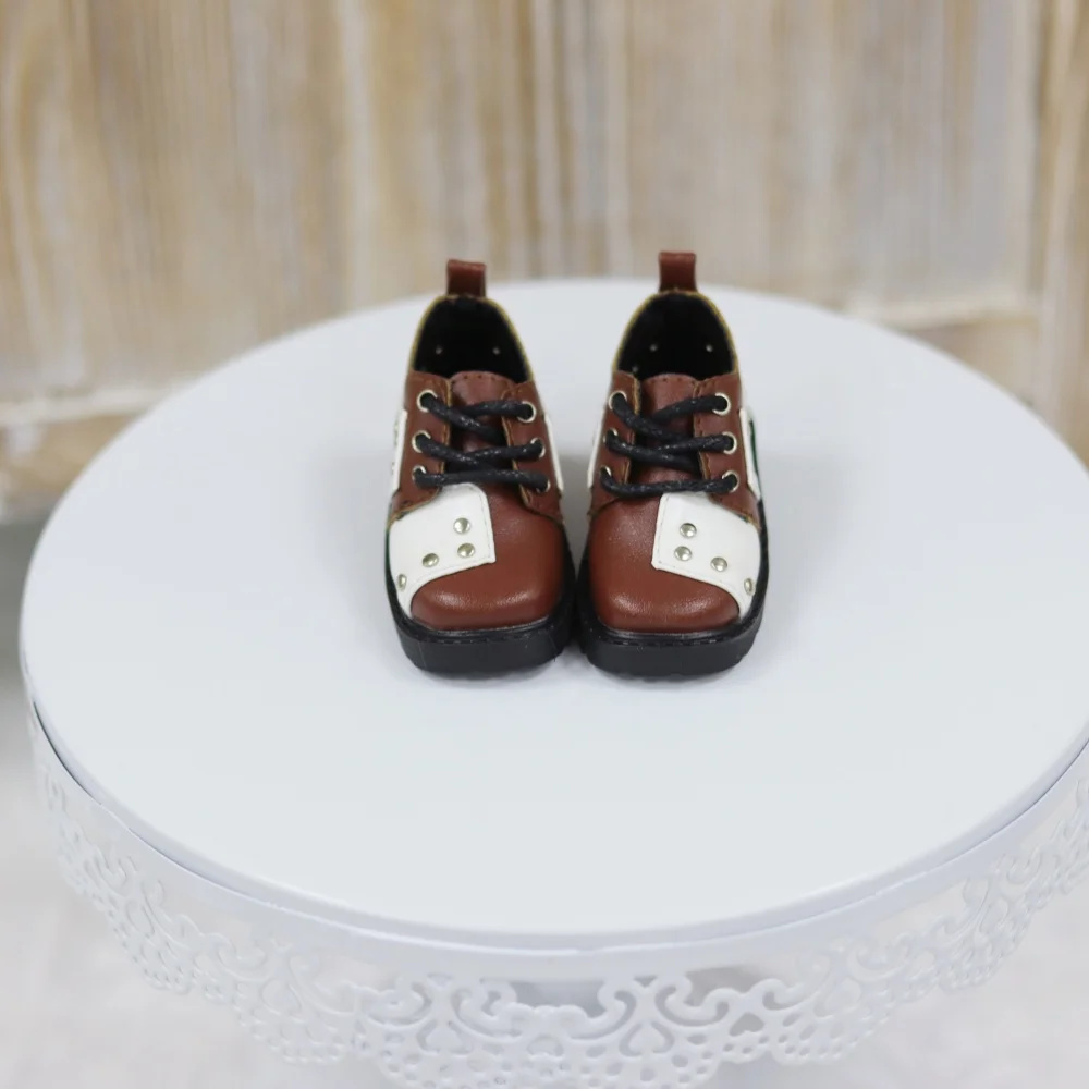 BJD Doll Shoes 1/4, TF, Bear Sister square head rivets color matching shoes BJD doll accessories