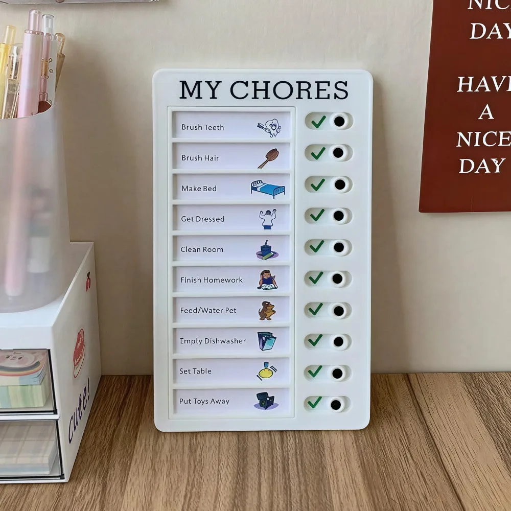 Schedule Organization Note Card Punch Card Device for Notes Daily Task Planning…