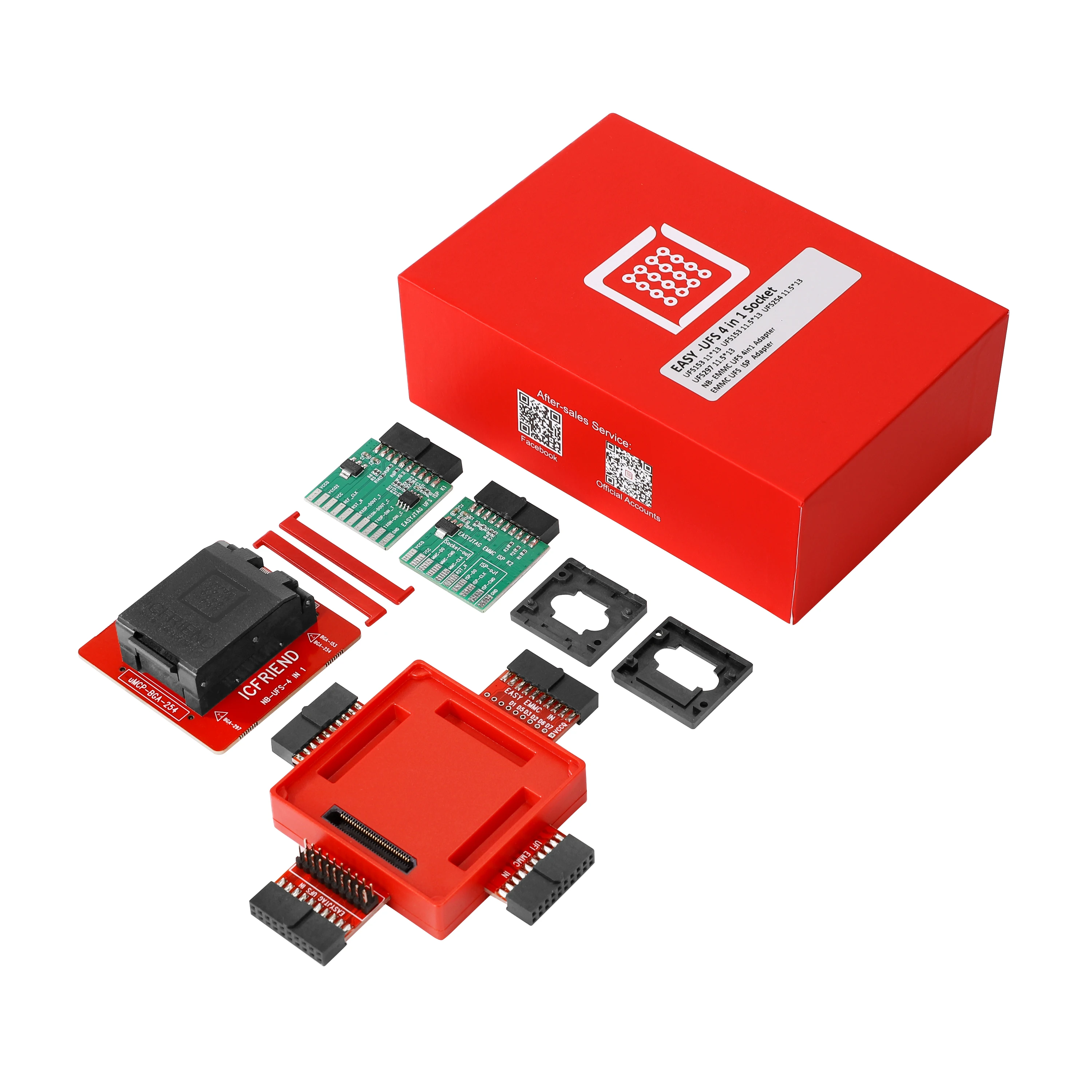 

Easy Jtag Box UFS 4 in 1 Socket Bga 254 Ufs Adapter