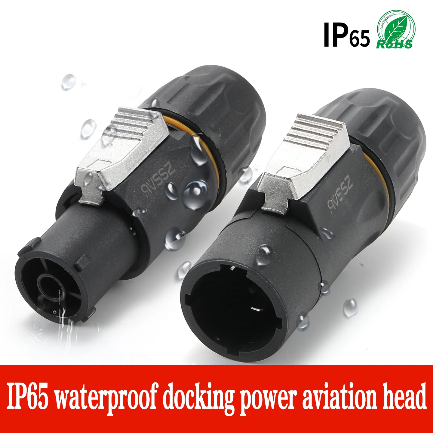 SAC3MX 16A PowerCON Aviation Plug Socket Power Input Output Adapter IP65 For Industrial Control LED Screen Light Audio Signal ﻿