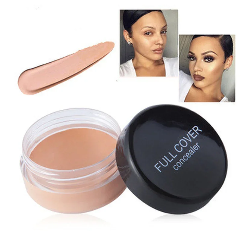 Concealer Foundation Cream Ultra-long-lasting Deep Complexion Acne Marks Cover Spots Acne Cement Moisturizing Face Waterproof