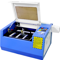 VEVOR 50W Laser Engraver Machine Engraving Area 300*400mm  CO2 Engraving Cutting Machine for Wood Acrylic & Plywood Cutting