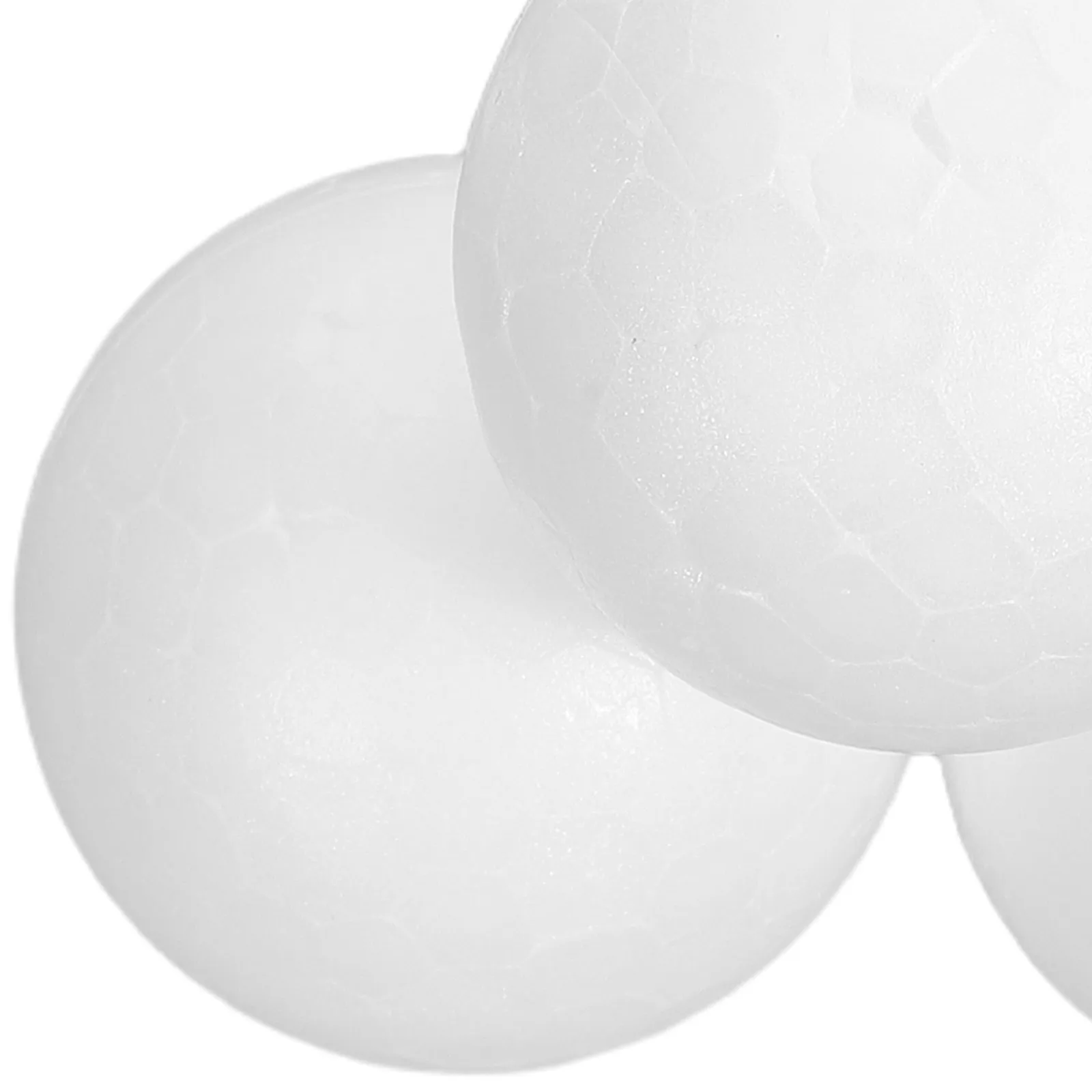 70Pcs 1.57 Inch Round Smooth Foam Balls White Polystyrene Craft Supply for DIY Handmade Ornaments School Art Modeling Household view 5